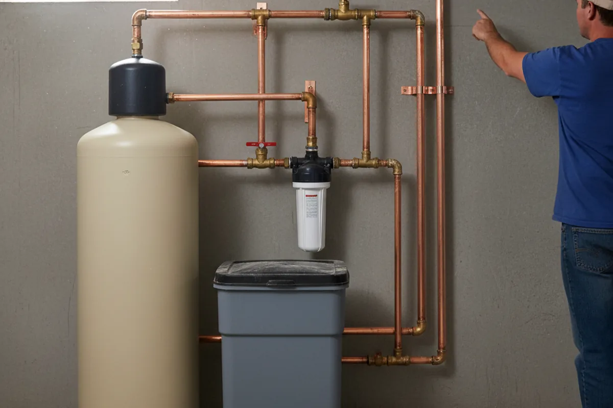Whole-house water treatment system installed in Monmouth Junction
